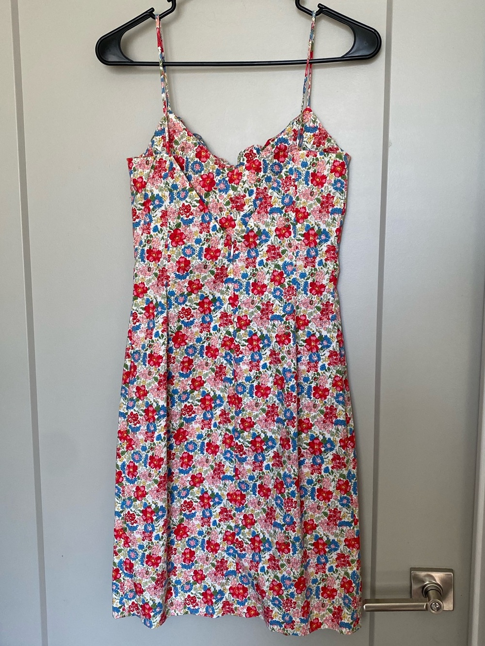 Ralph Lauren vintage floral cotton mini dress size 0
